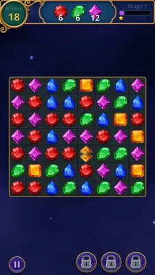 Jewels Magic: Mystery Match 3 android App screenshot 0