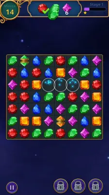 Jewels Magic: Mystery Match 3 android App screenshot 2