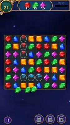 Jewels Magic: Mystery Match 3 android App screenshot 5